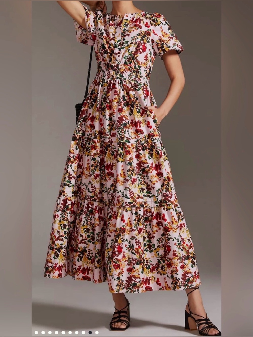 Anthro somerset dress small